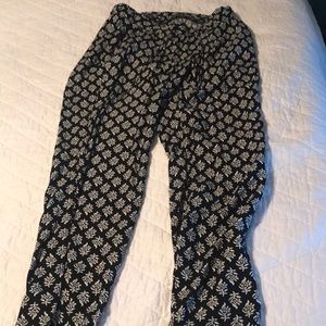 Black old navy joggers